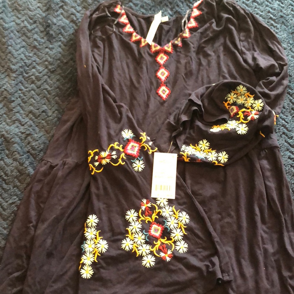 Navy blue blouse